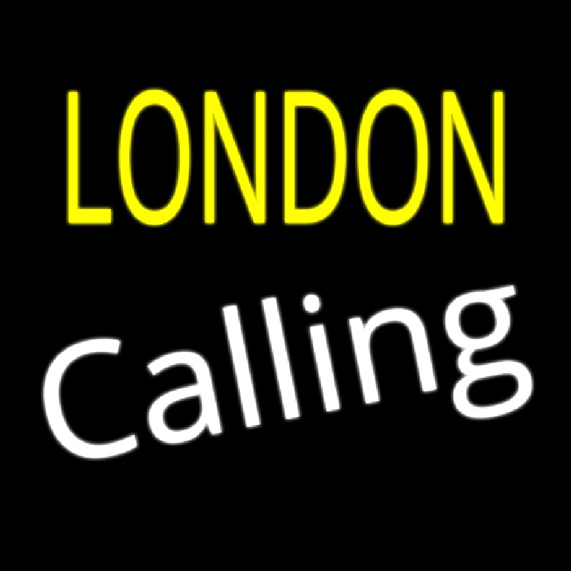 London Calling Neonreclame