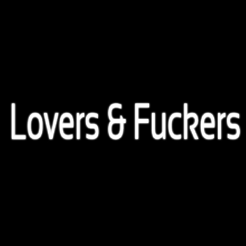 Lovers And Fuckers Neonreclame