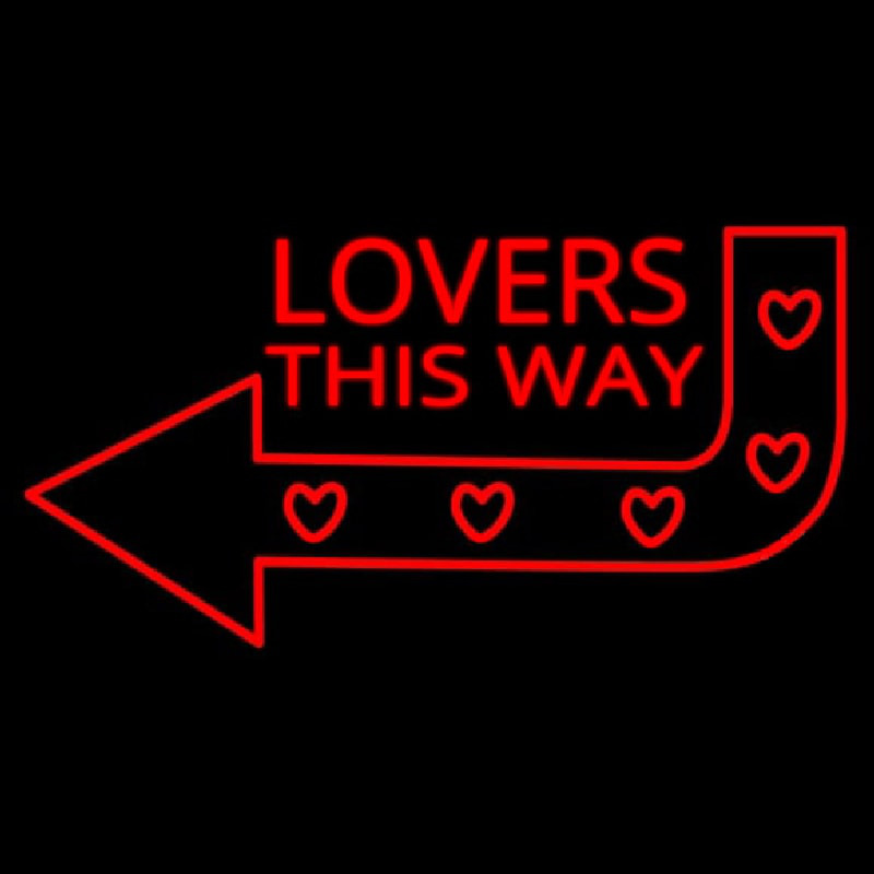 Lovers This Way Neonreclame