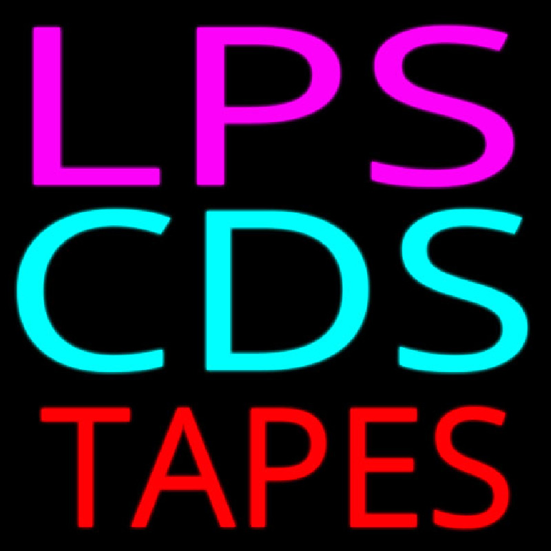 Lps Cds Tapes Neonreclame