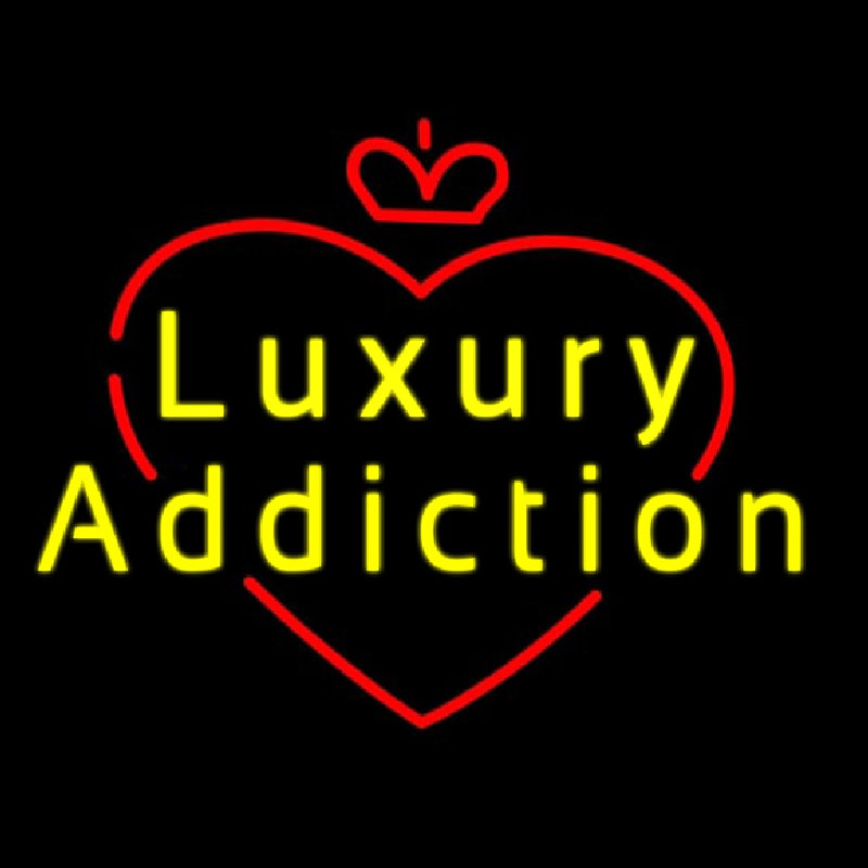Lu ury Addict Neonreclame
