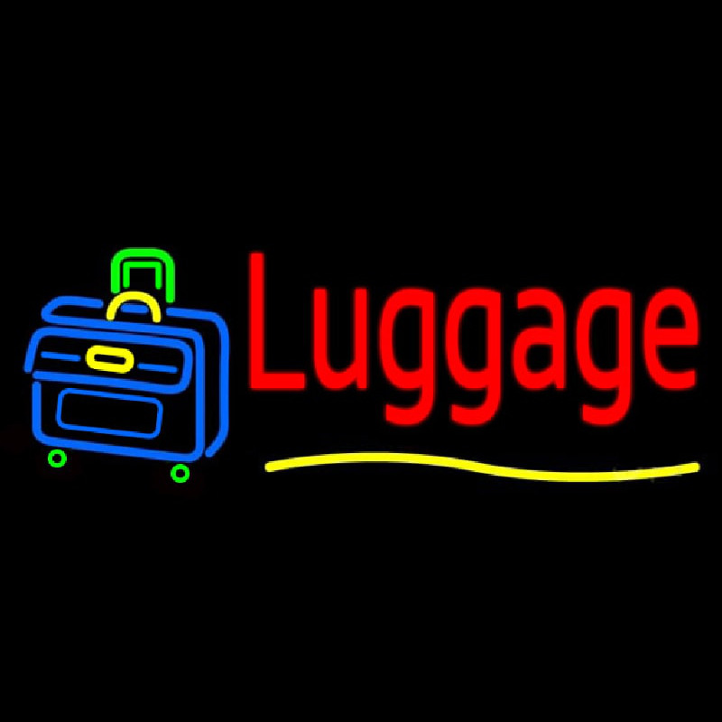 Luggage Neonreclame