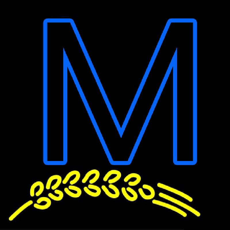 M Neonreclame