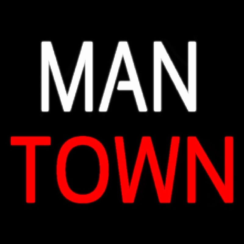 Man Town Neonreclame