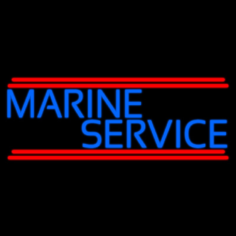 Marine Service Neonreclame