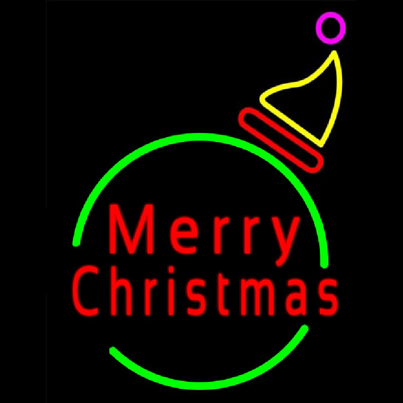 Marry Christmas Logo 2 Neonreclame