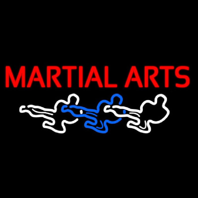 Martial Arts Neonreclame