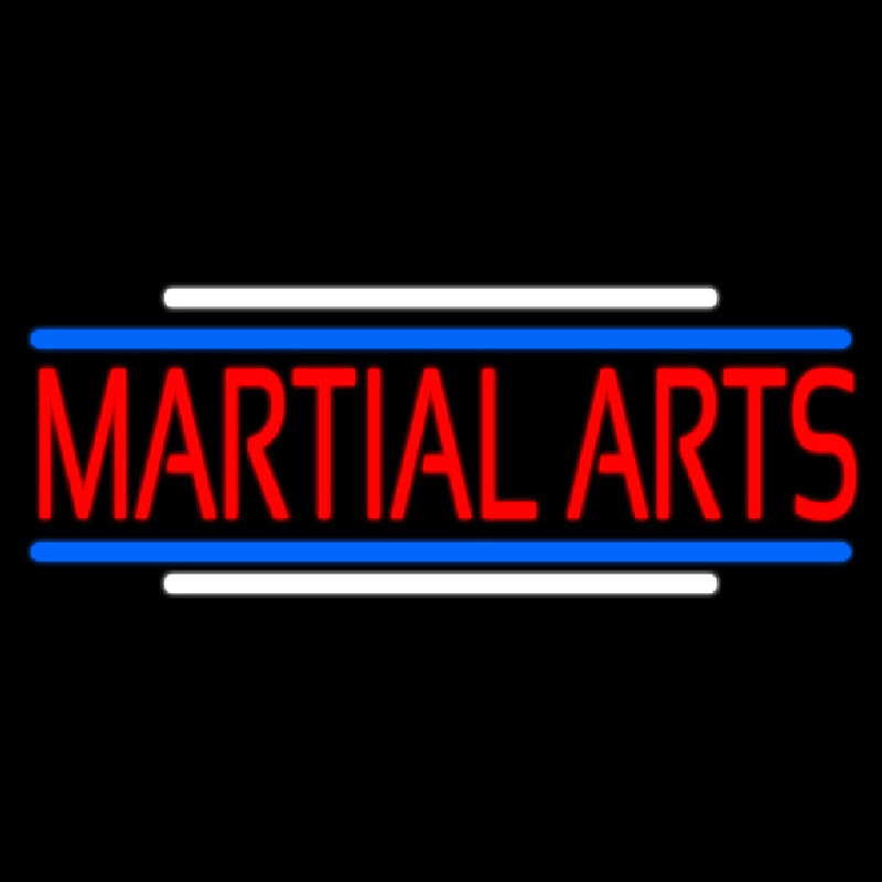 Martial Arts Neonreclame