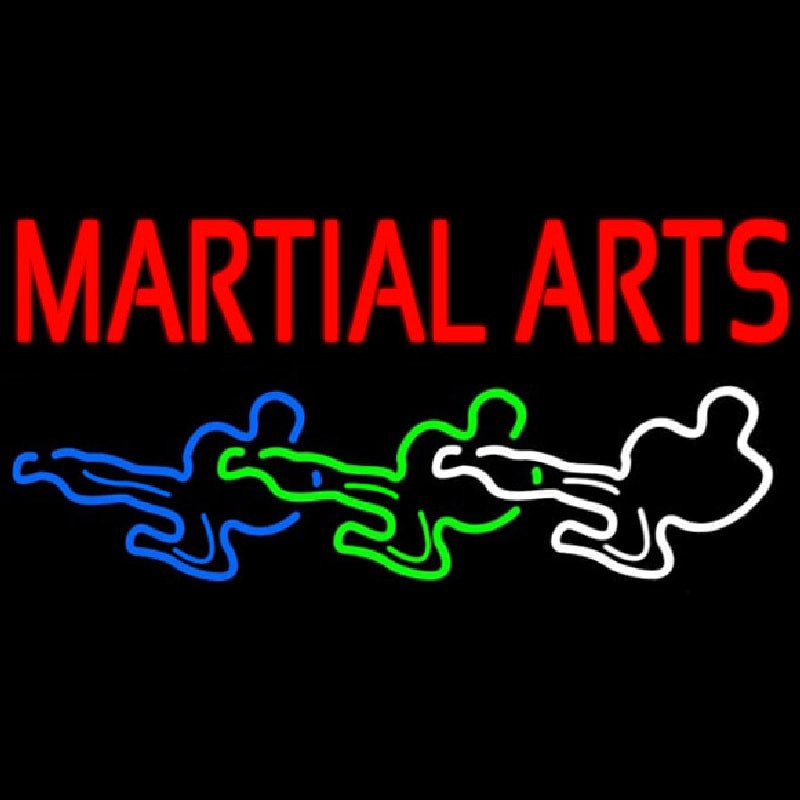 Martial Arts Neonreclame