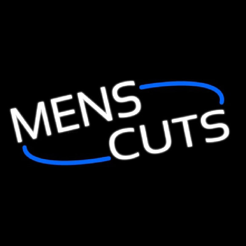 Mens Cuts Neonreclame