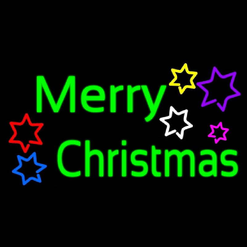 Merry Christmas Neonreclame