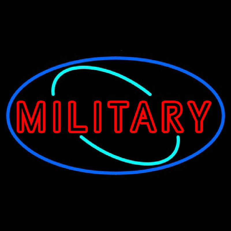 Military Neonreclame