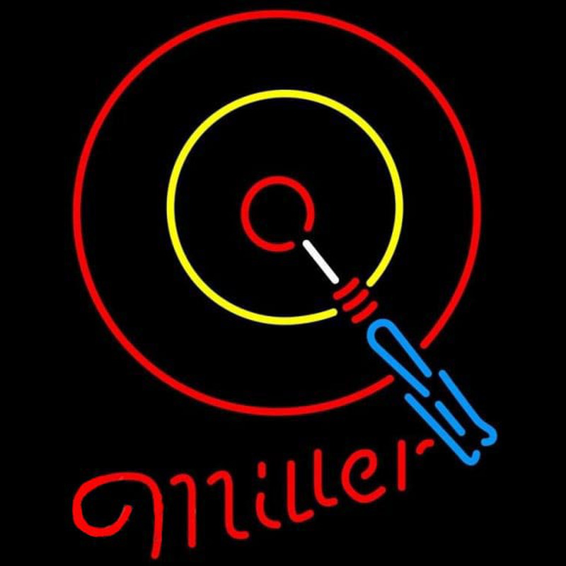 Miller Dart Beer Sign Neonreclame