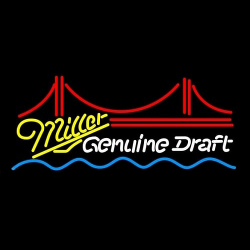 Miller Genuine Draft Light Neonreclame