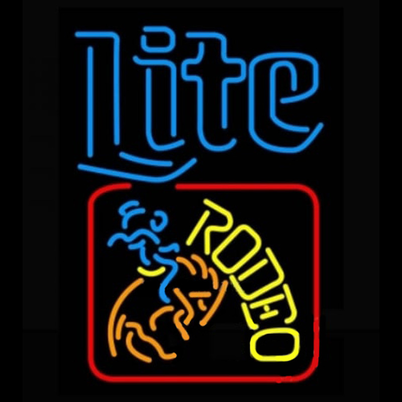 Miller Lite Rodeo Neonreclame