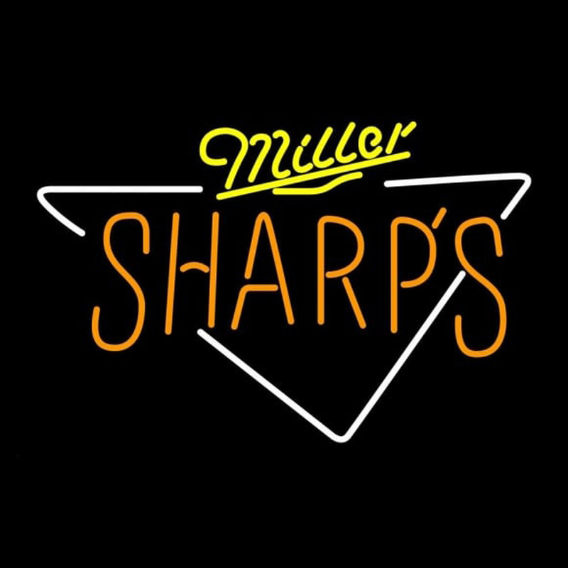 Miller Sharps Beer Sign Neonreclame