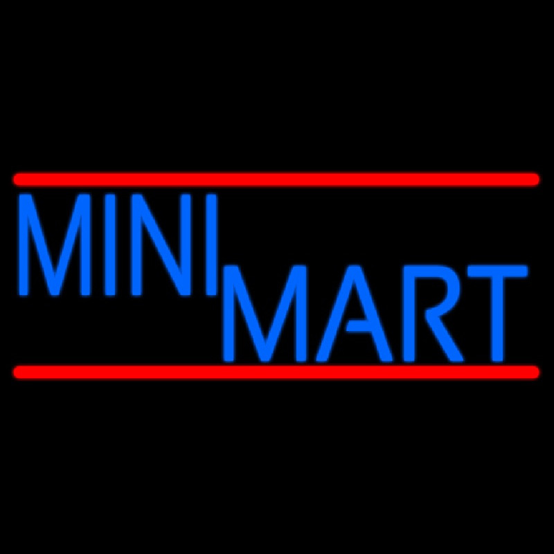 Mini Mart Neonreclame
