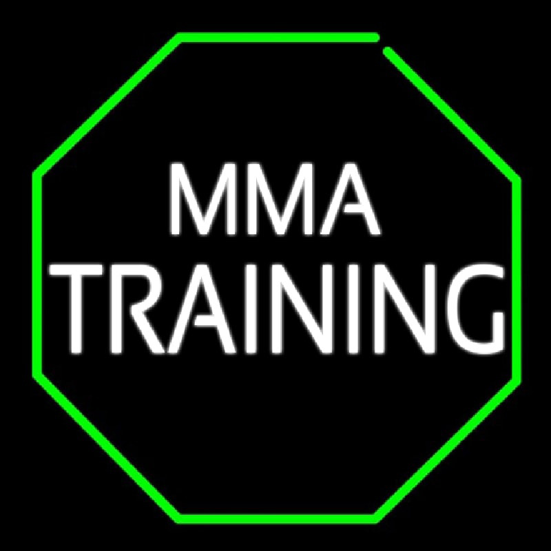 Mma Training Martial Arts Neonreclame