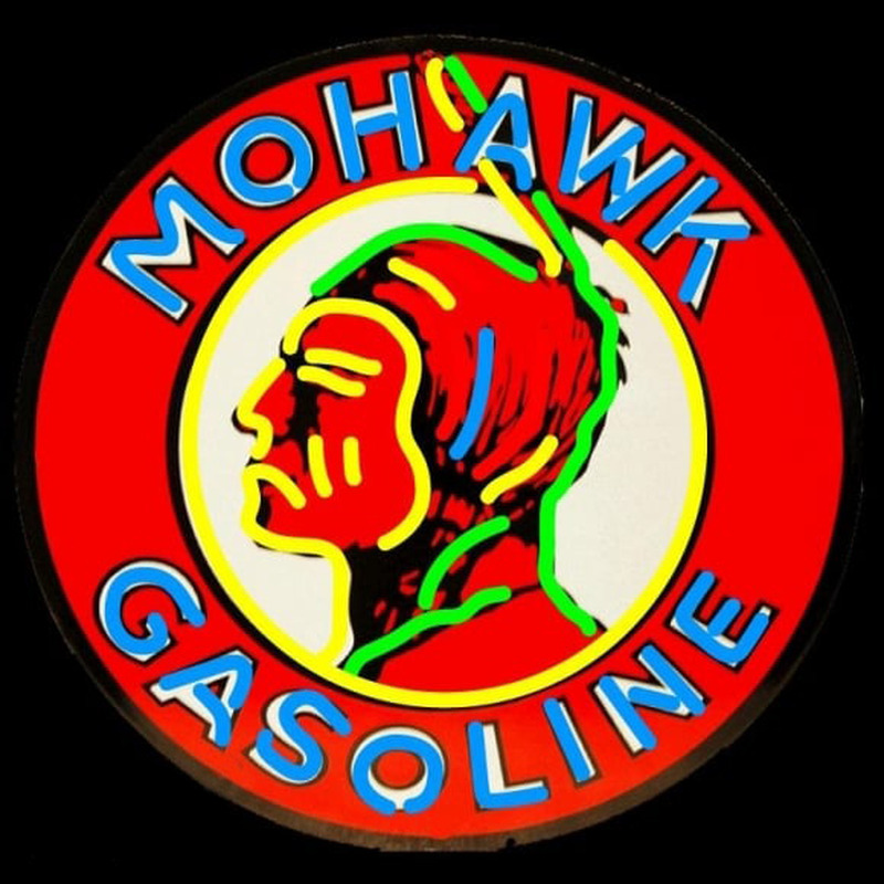 Mohawk Gasoline Neonreclame
