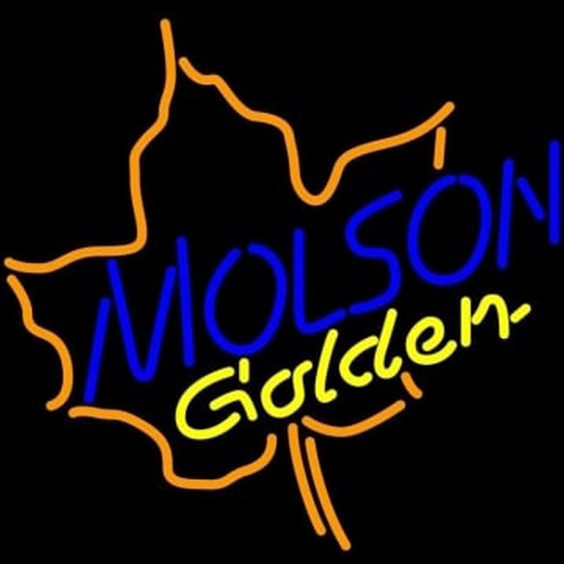 Molson Golden Maple Leaf Neonreclame