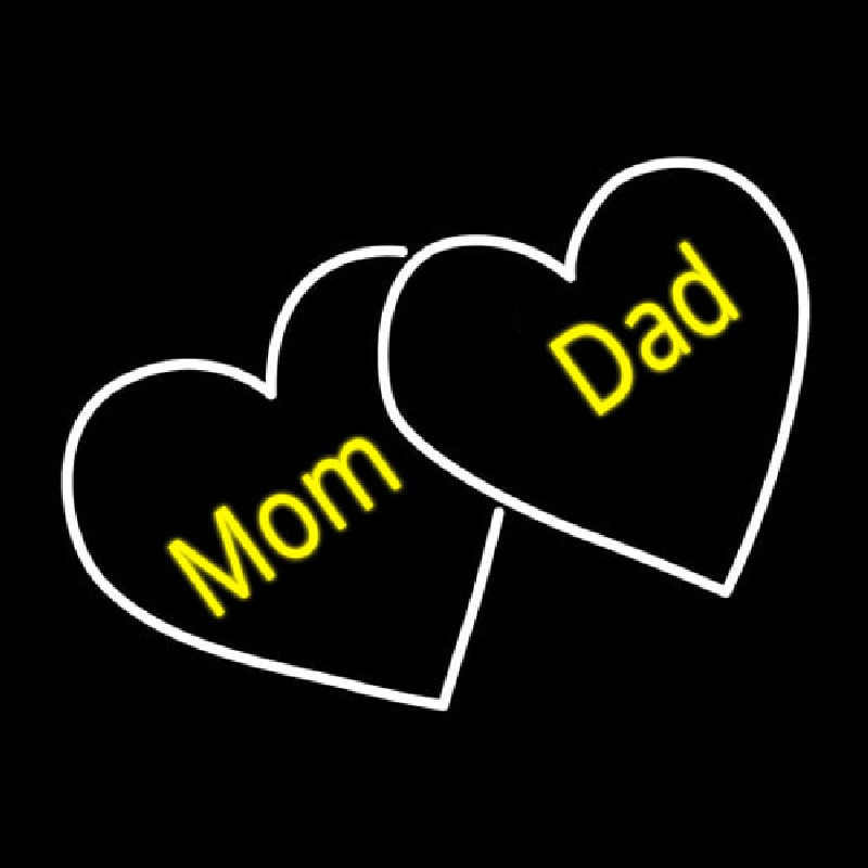Mom Dad Neonreclame