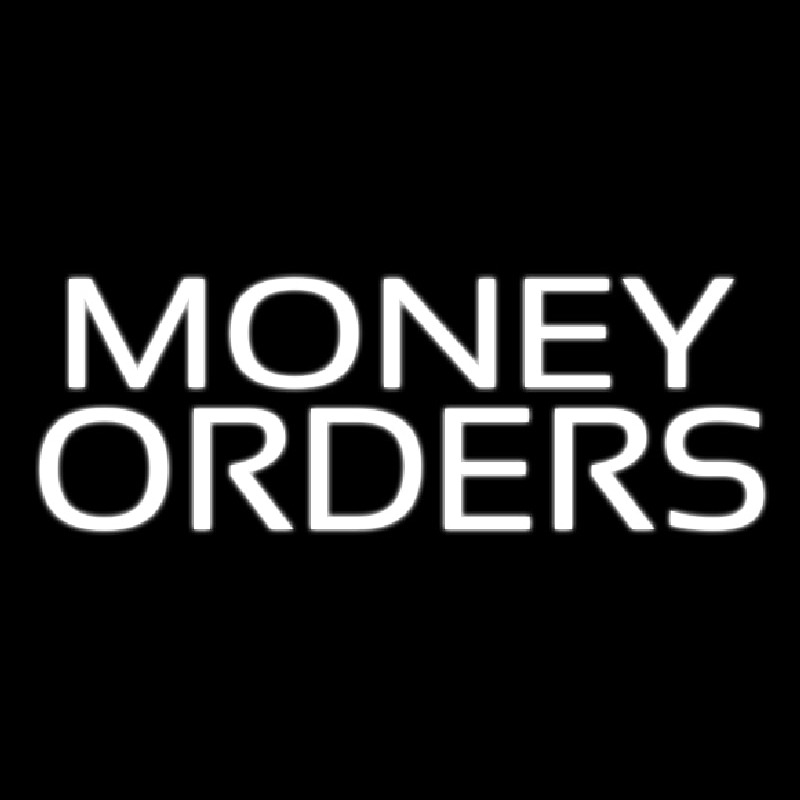 Money Orders Neonreclame