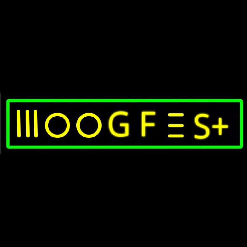 Moogfest 2014 Neonreclame