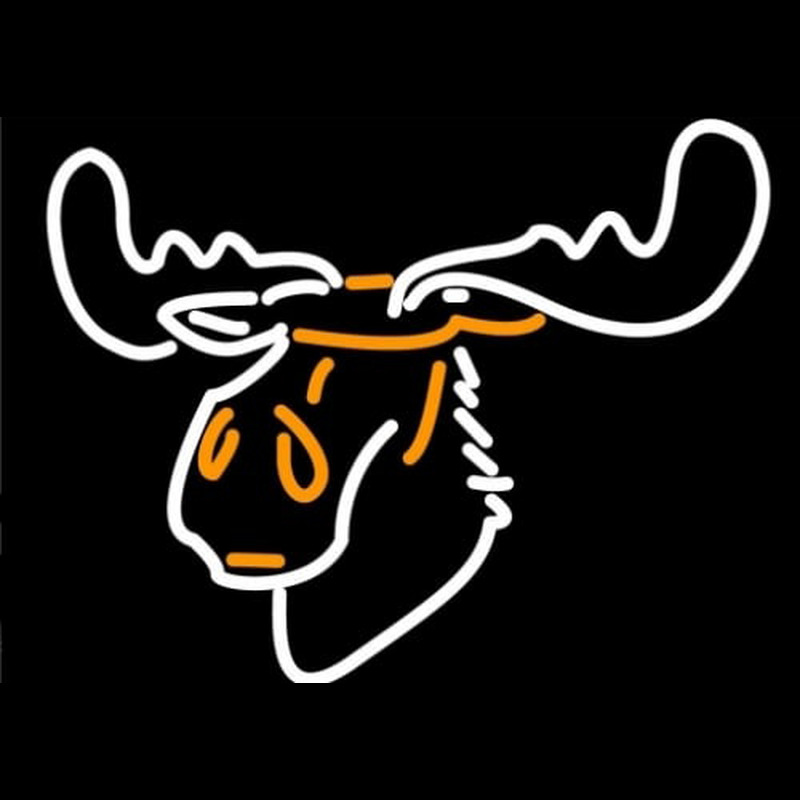 Moose Head Logo Neonreclame