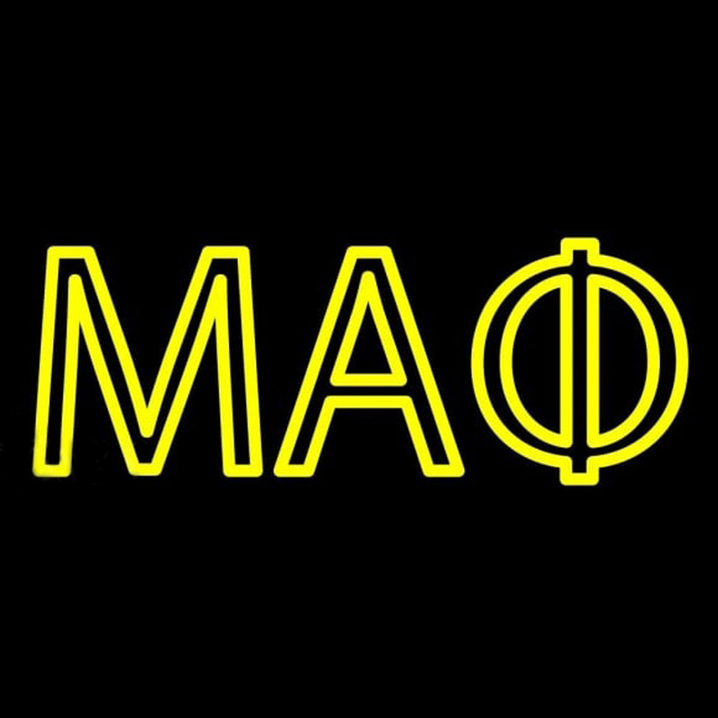 Mu Alpha Phi Neonreclame