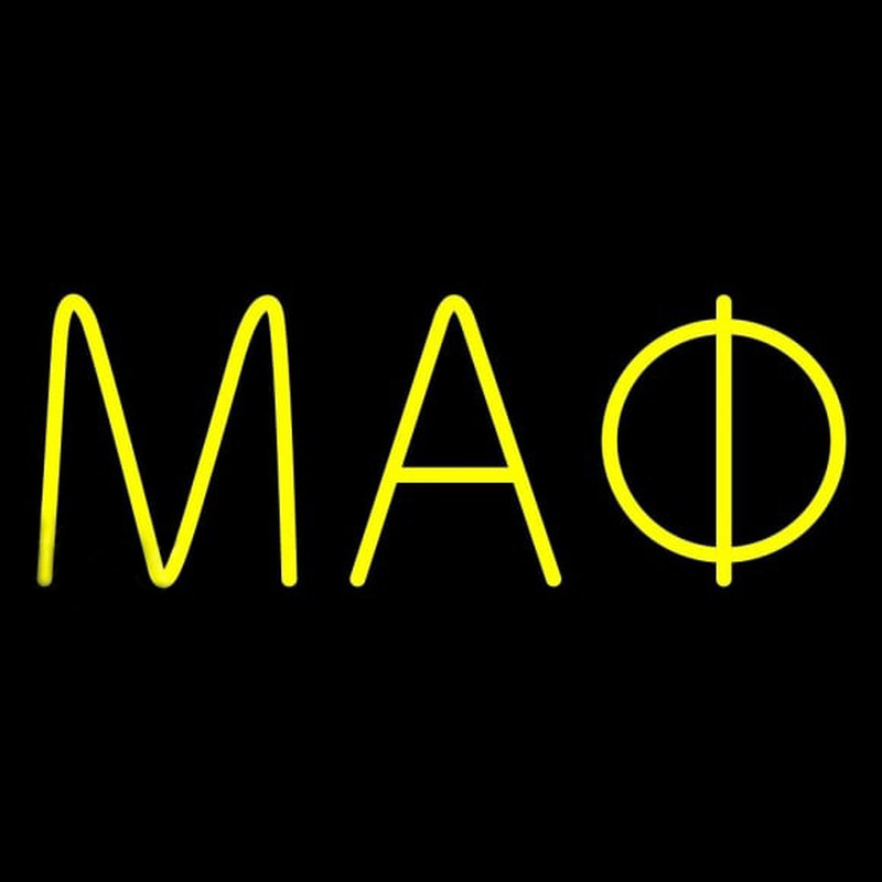 Mu Alpha Phi Neonreclame