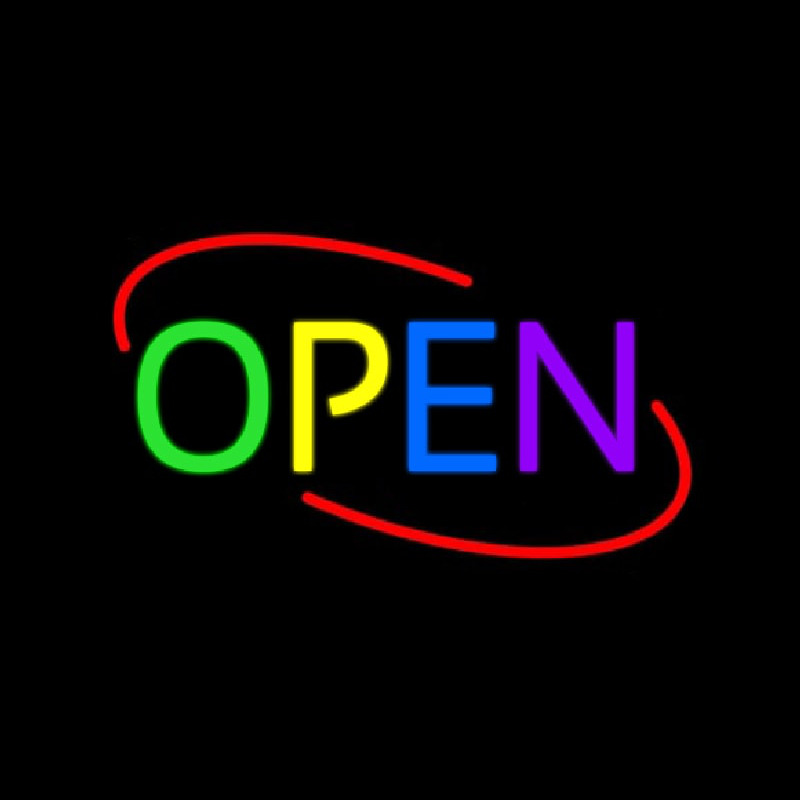 Multi Colored Deco Neonreclame