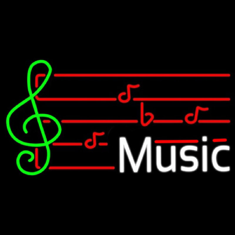 Music Note Neonreclame