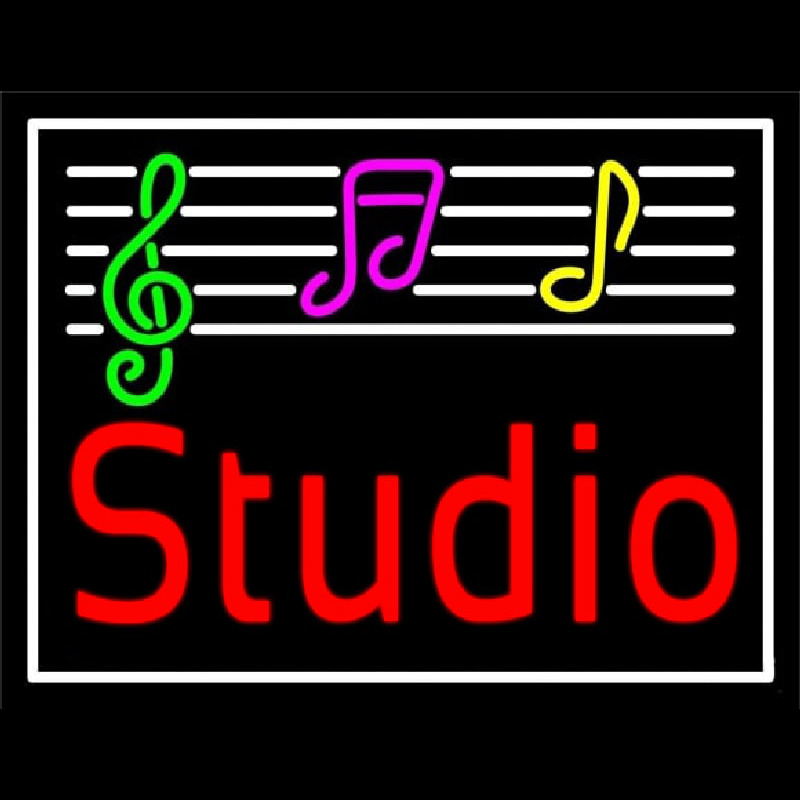 Music Studio 2 Neonreclame