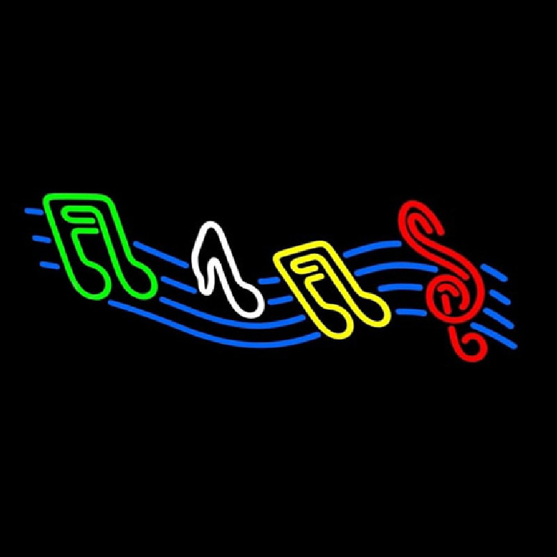 Musical Notes 1 Neonreclame
