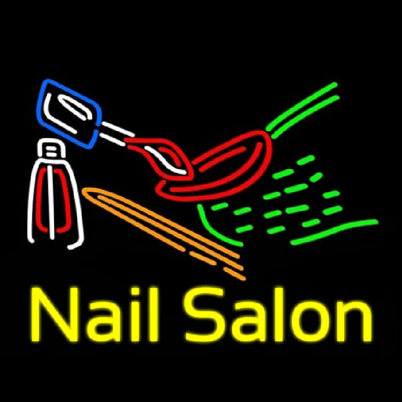Nail Salon Logo Neonreclame