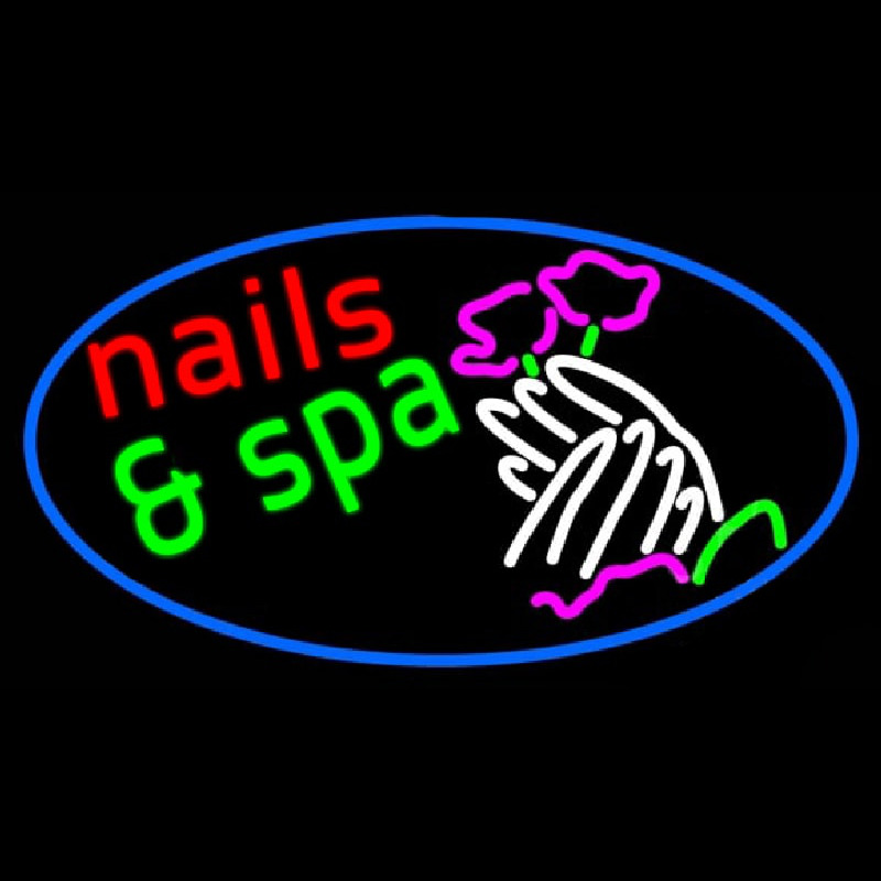 Nails And Spa Neonreclame