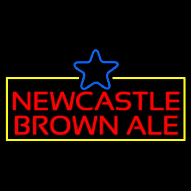 Newcastle Brown Ale Neonreclame
