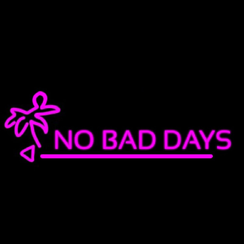 No Bad Day Neonreclame