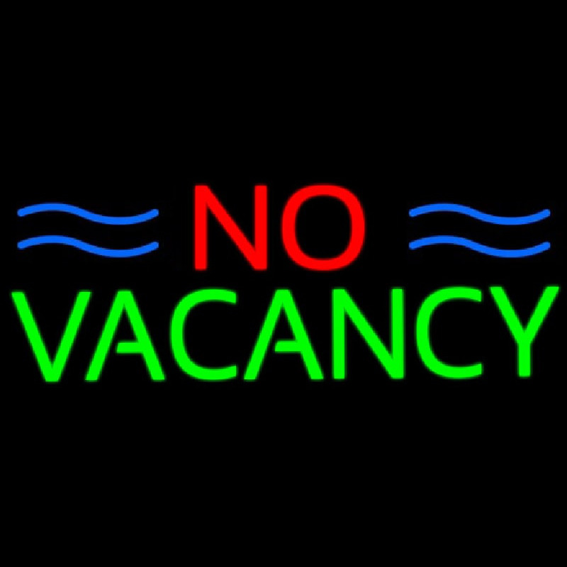 No Vacancy Neonreclame