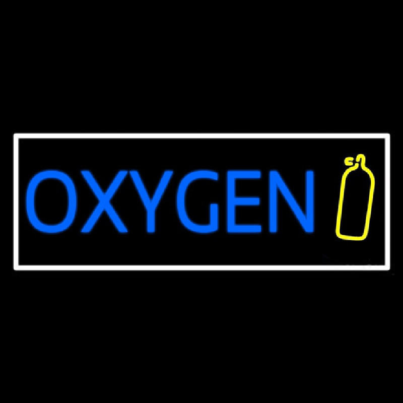 O ygen With Logo Neonreclame