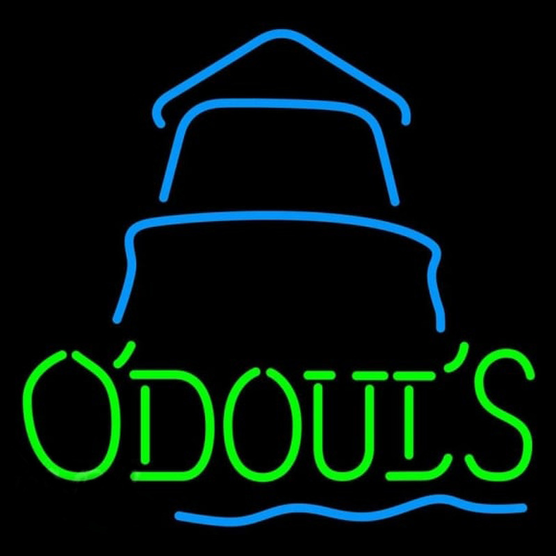 Odouls Day Lighthouse Beer Sign Neonreclame