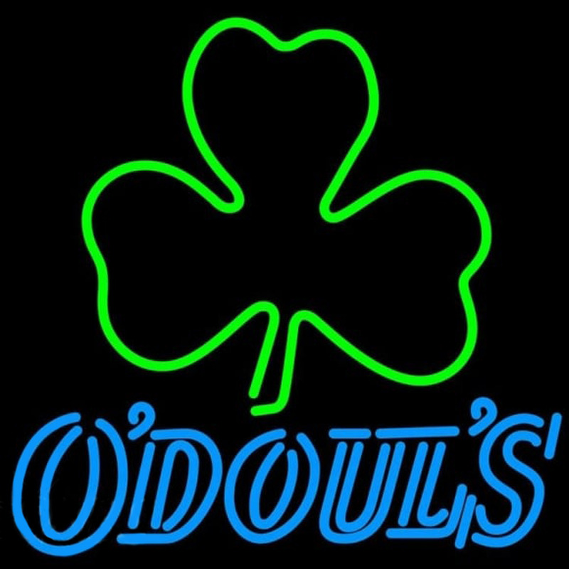 Odouls Green Clover Beer Sign Neonreclame