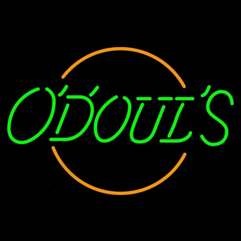 Odouls Round Beer Sign Neonreclame