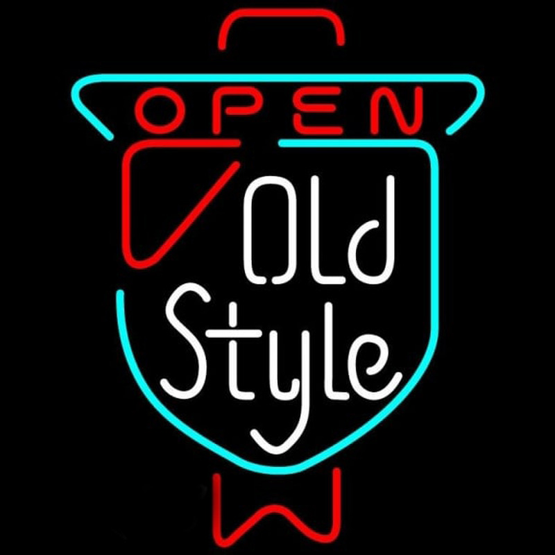 Old Style OPEN Beer Sign Neonreclame