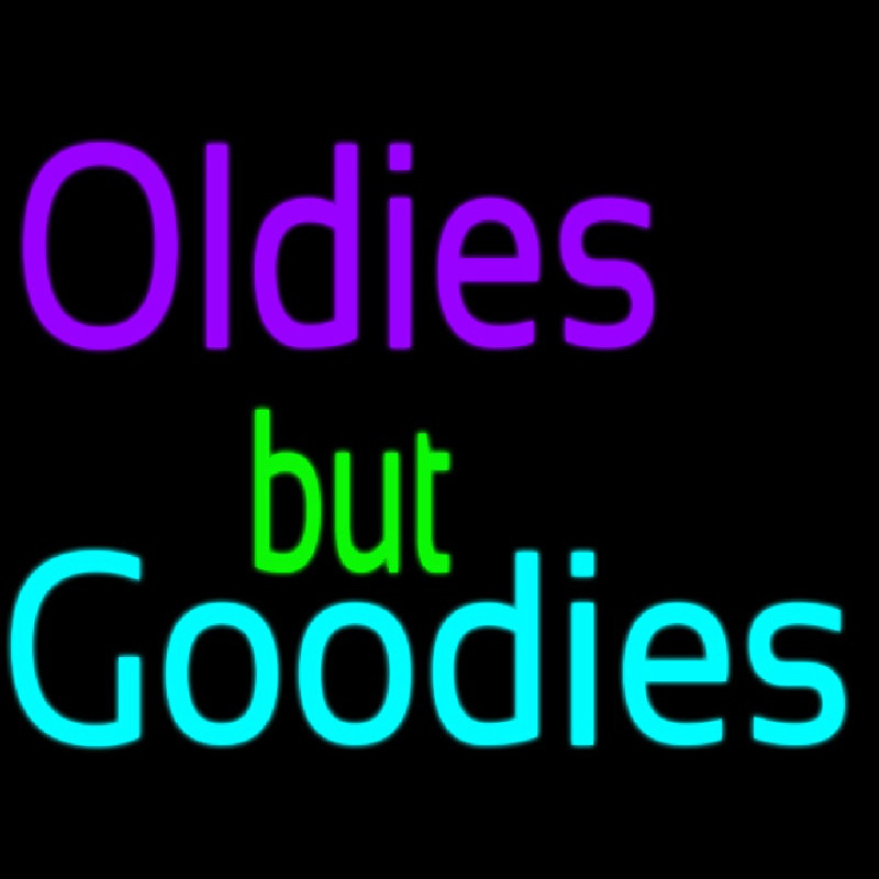 Oldies But Goodies Neonreclame