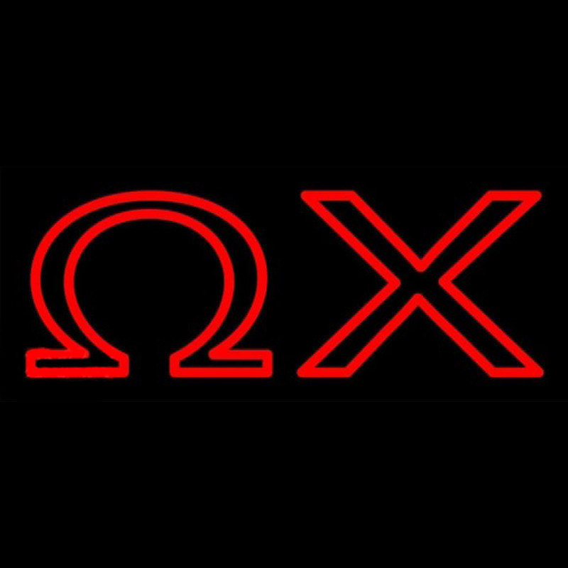 Omega Chi Neonreclame