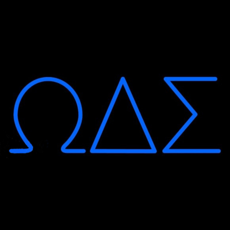Omega Delta Sigma Neonreclame