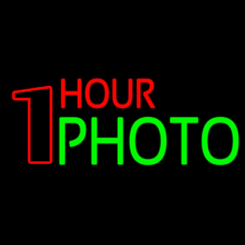 One Hour Photo Neonreclame