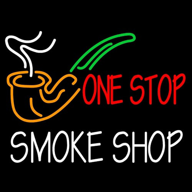 One Stop Smoke Shop Neonreclame