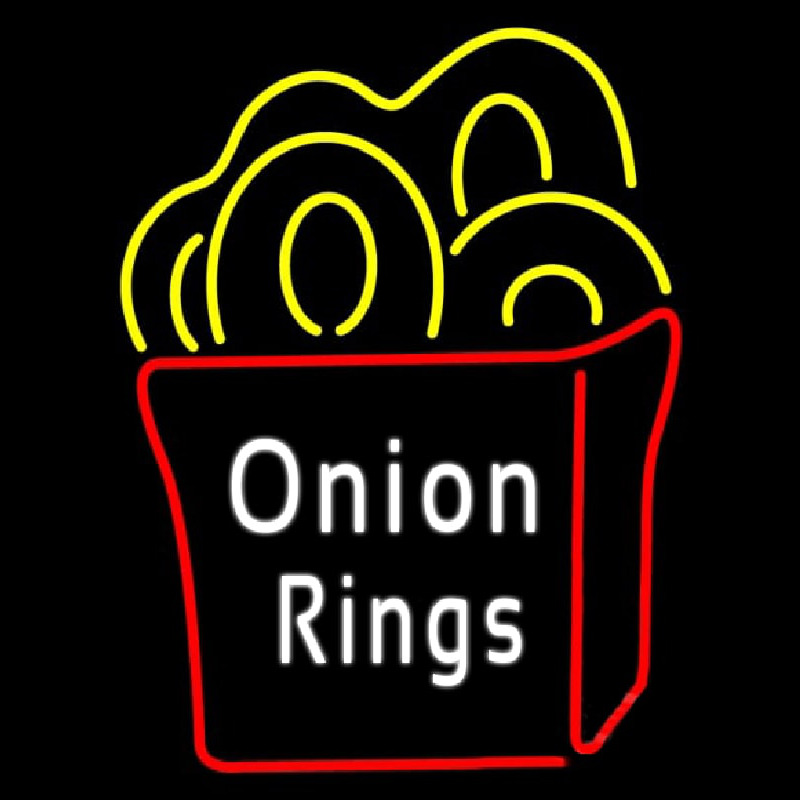 Onion Rings Neonreclame